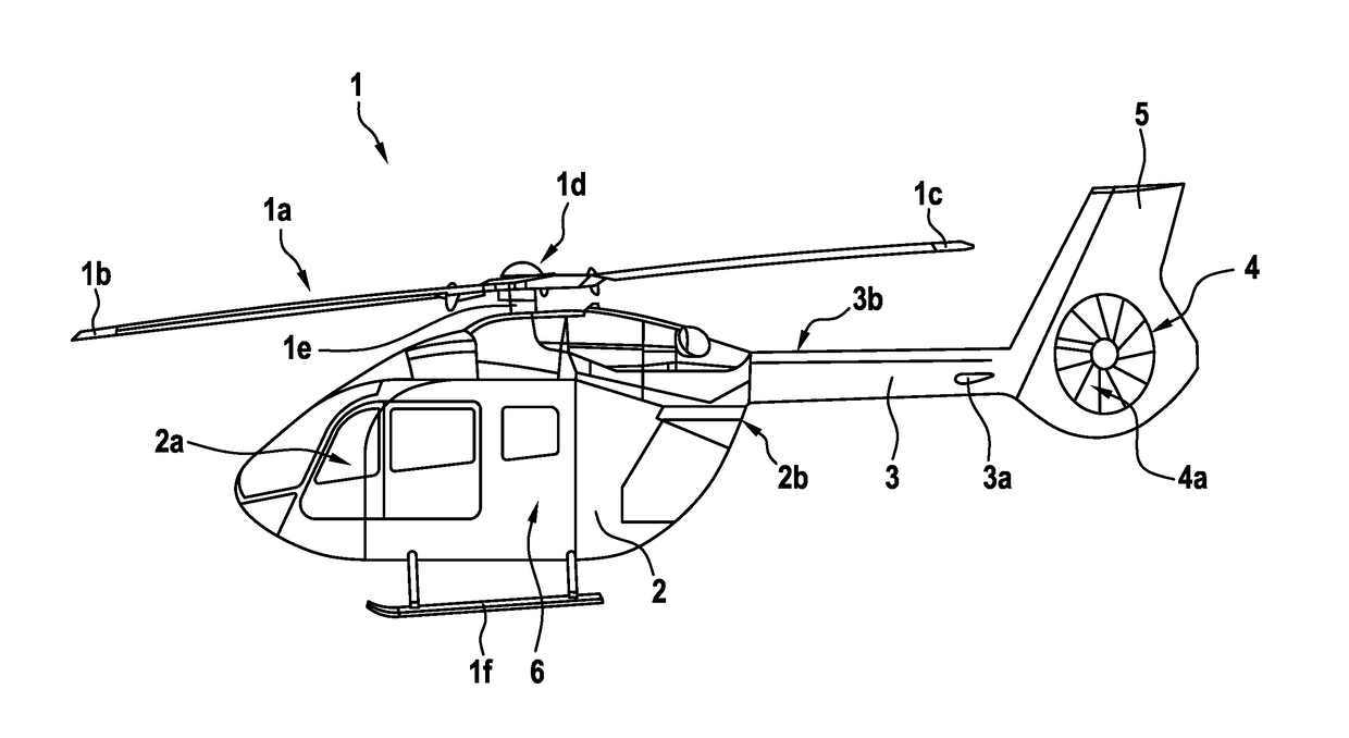 Rotary wing aircraft with a fuselage that comprises at least one structural stiffened panel