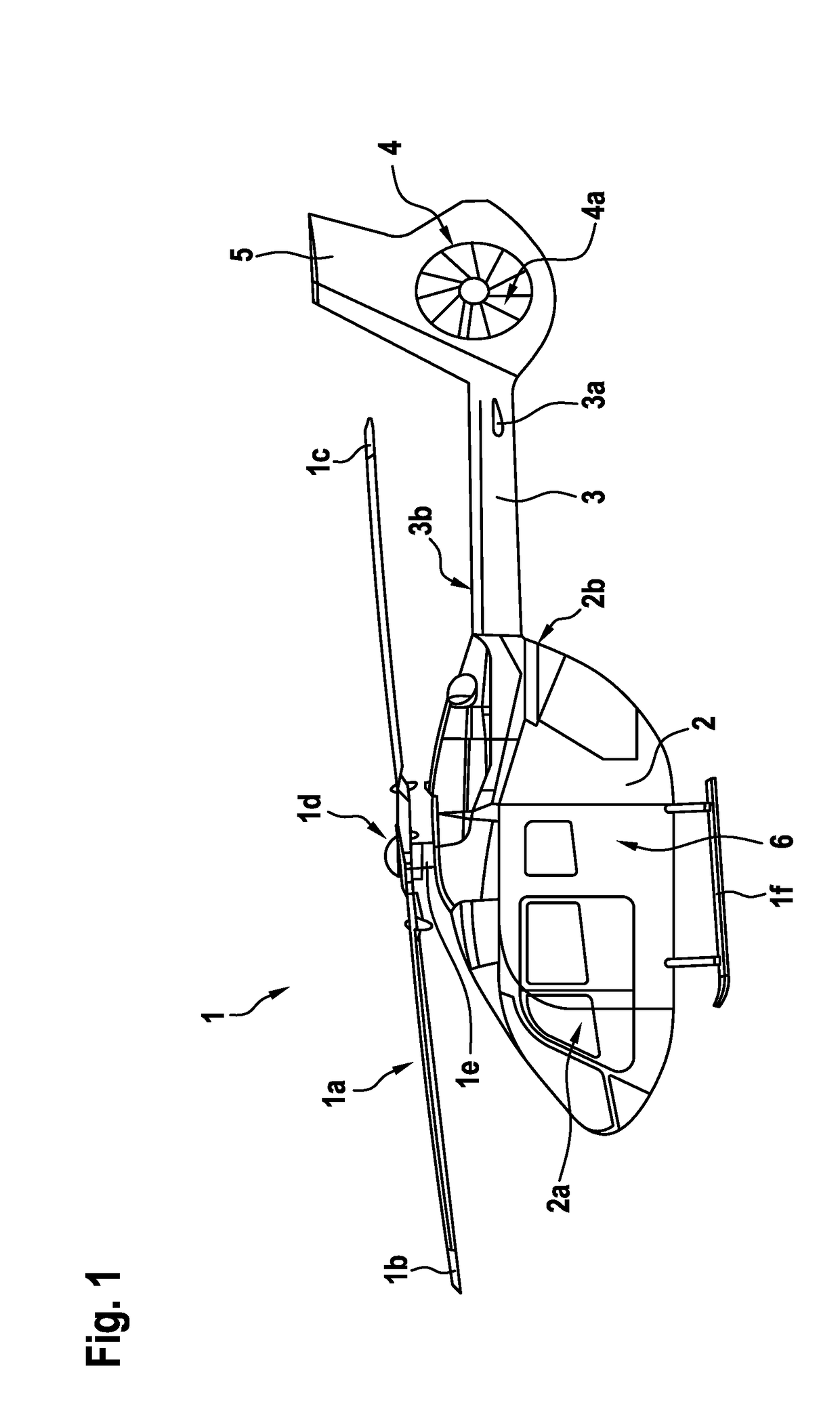 Rotary wing aircraft with a fuselage that comprises at least one structural stiffened panel