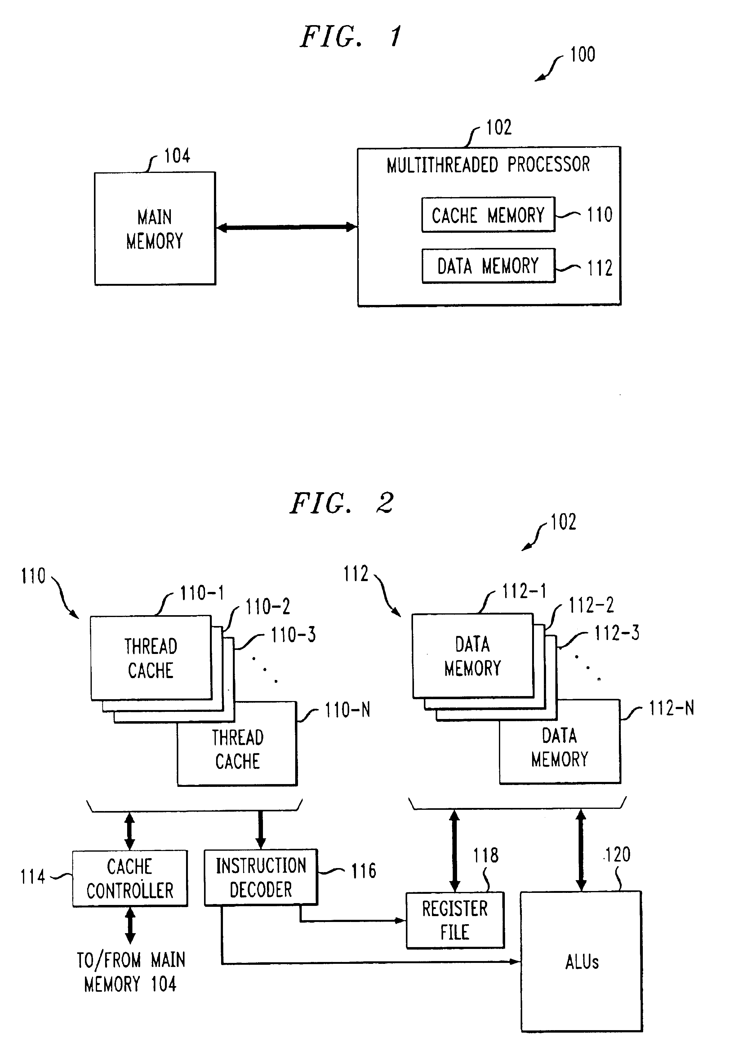 Method and apparatus for token triggered multithreading
