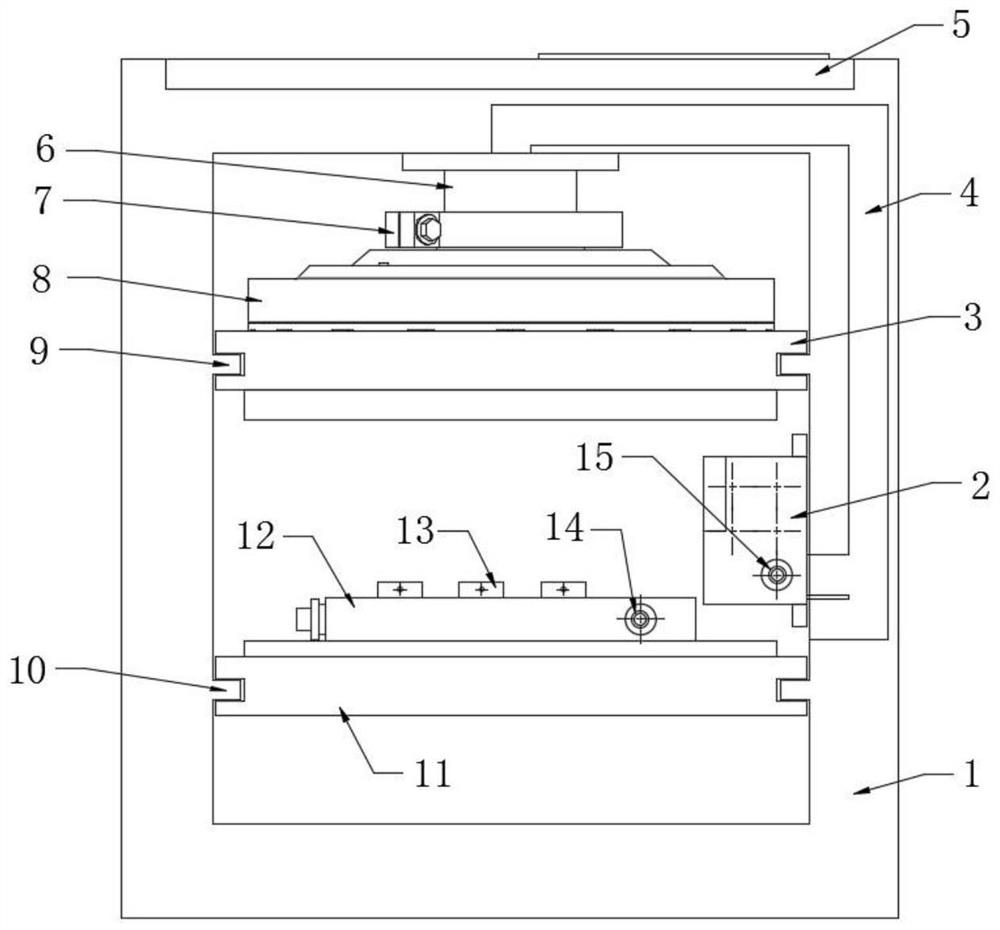 A grinding head offline testing platform and method