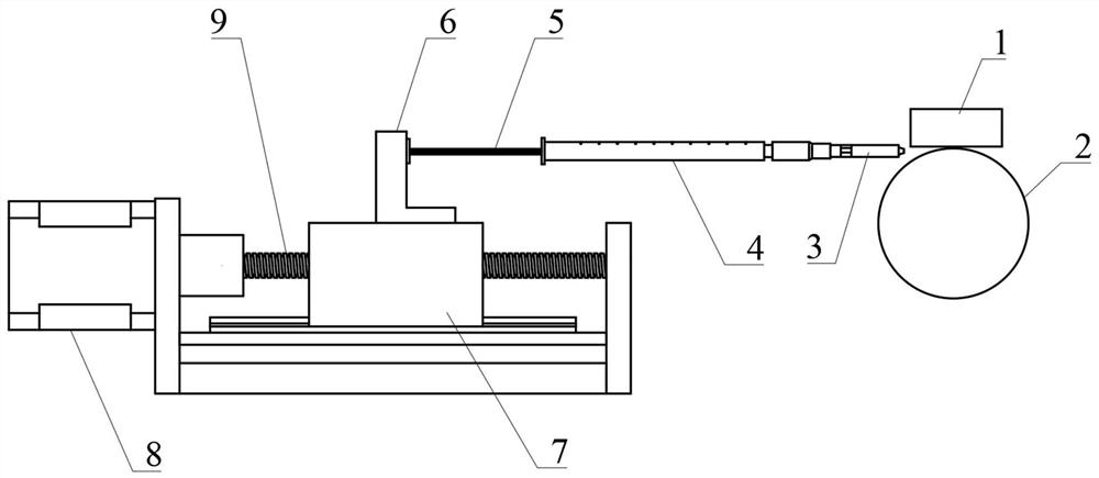 Water-lubricated overload protection lubricating oil line supply system and water-lubricated overload protection method