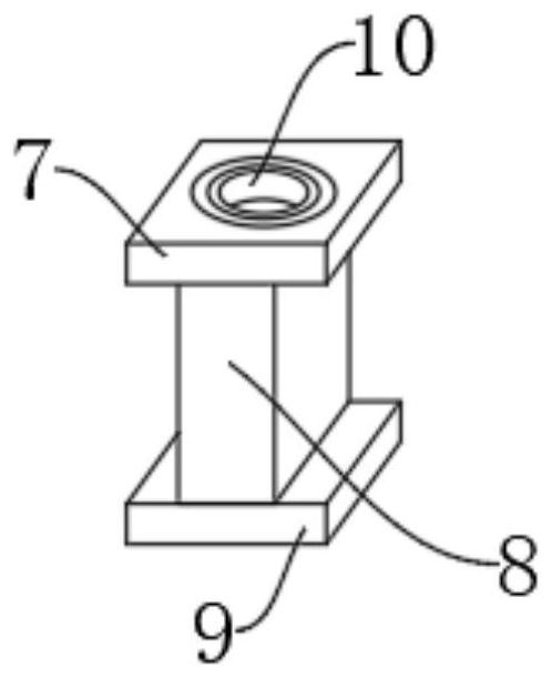 A supporting and fixing device for hemming mold