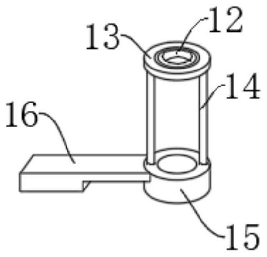 A supporting and fixing device for hemming mold