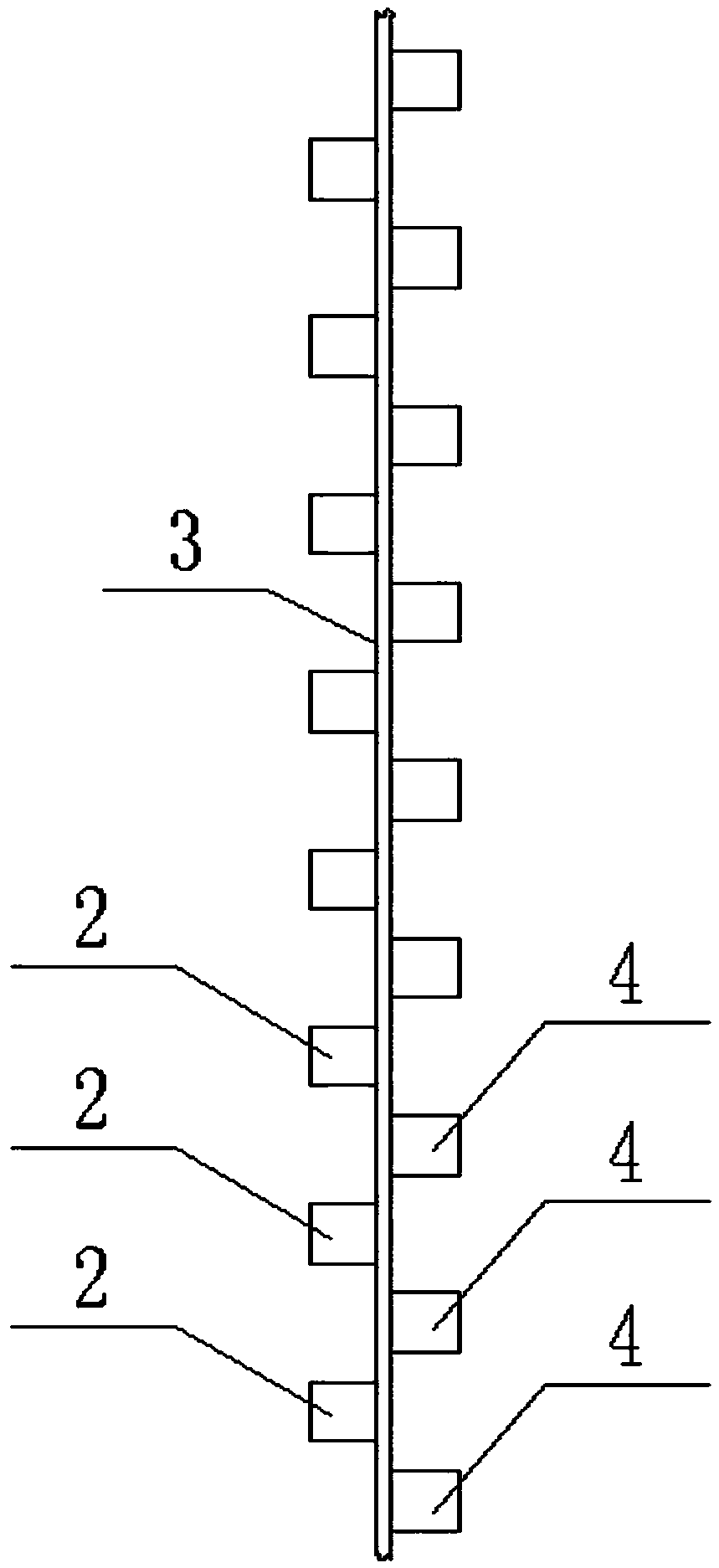 Treatment method suitable for roadbed slope body collapse