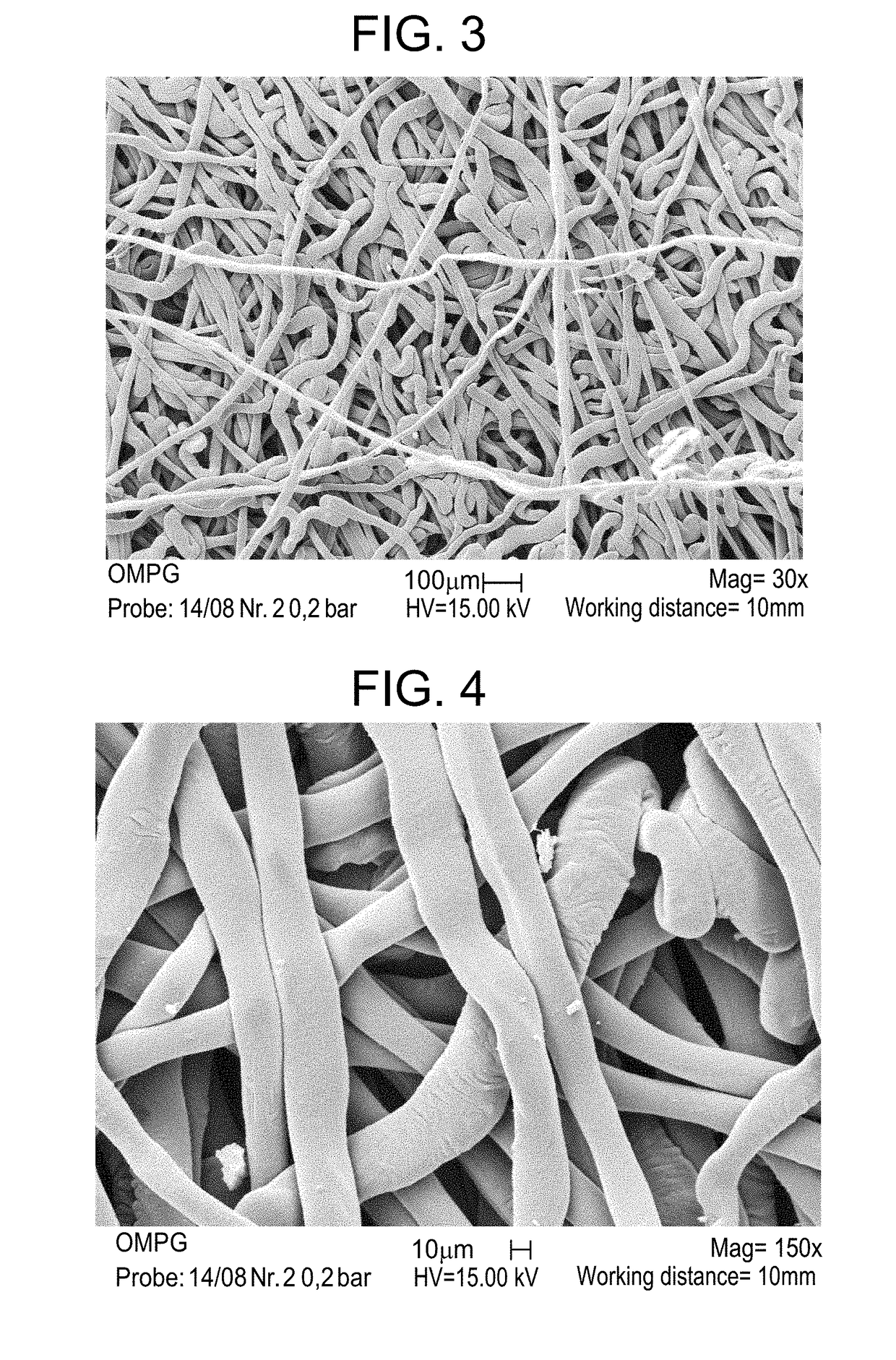 Highly functional spunbonded fabric made from particle-containing fibres and method for producing same