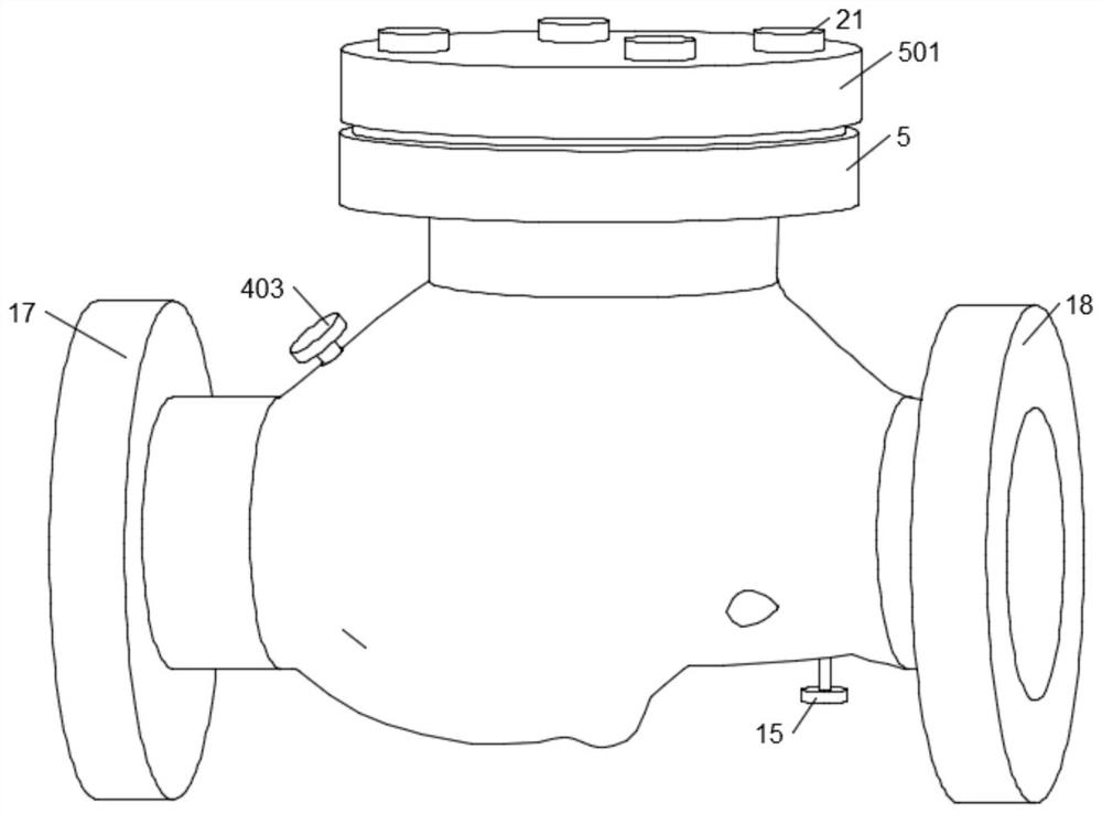 Check valve for petroleum pipeline transportation and using method thereof