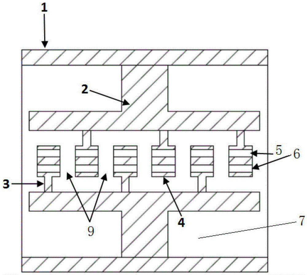 Single-cavity multi-beam drift tube ion acceleration device