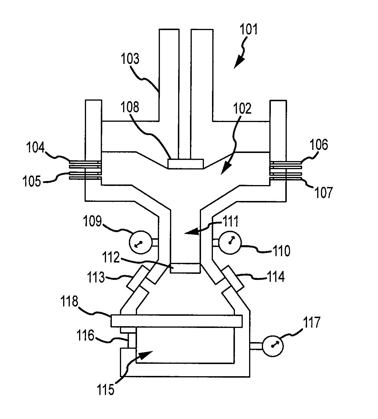 Chemical mechanical vapor deposition device for production of bone substitute material