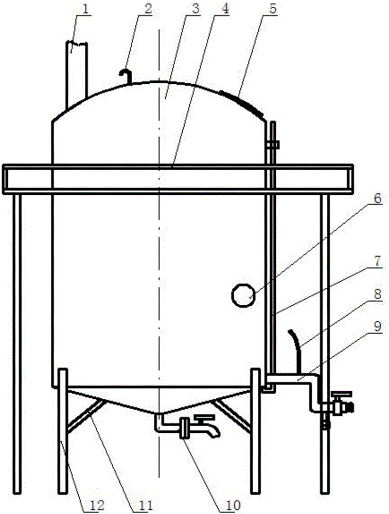 Oil storage tank with temperature regulating function