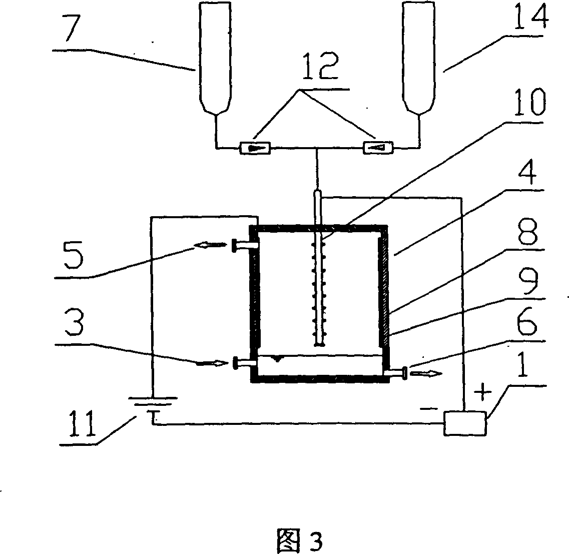 Synchronous gas-liquid purifying high voltage DC/pulse discharge method and device