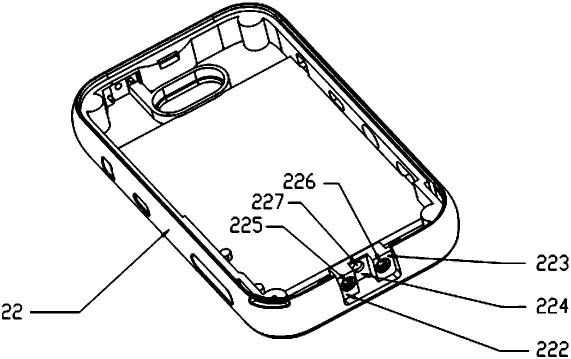 Waterproof plug pulling alarm mechanism and mobile terminal thereof