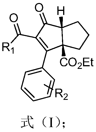 Synthesis and preparation method of bicyclo [3, 3, 0] cyclooctanone derivative