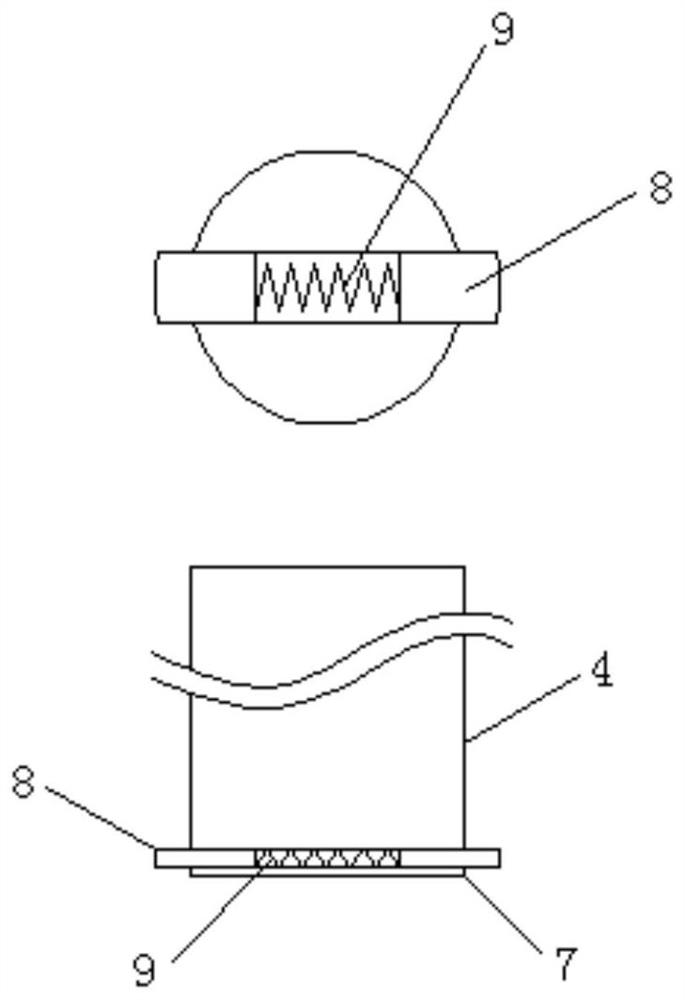 A detachable rotating display bracket