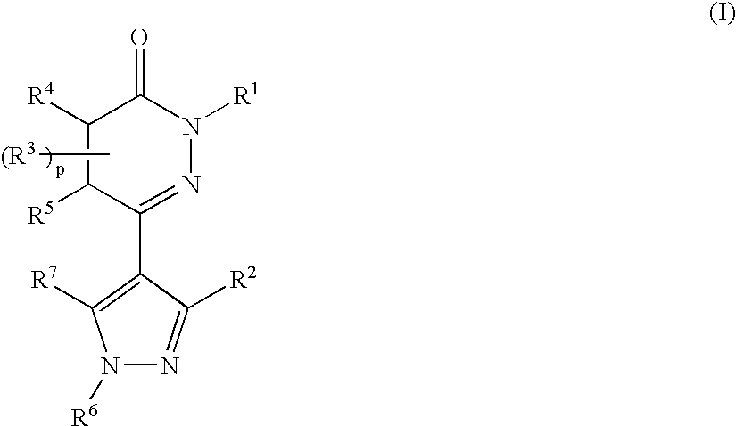 Pyridazinone derivatives used for the treatment of pain