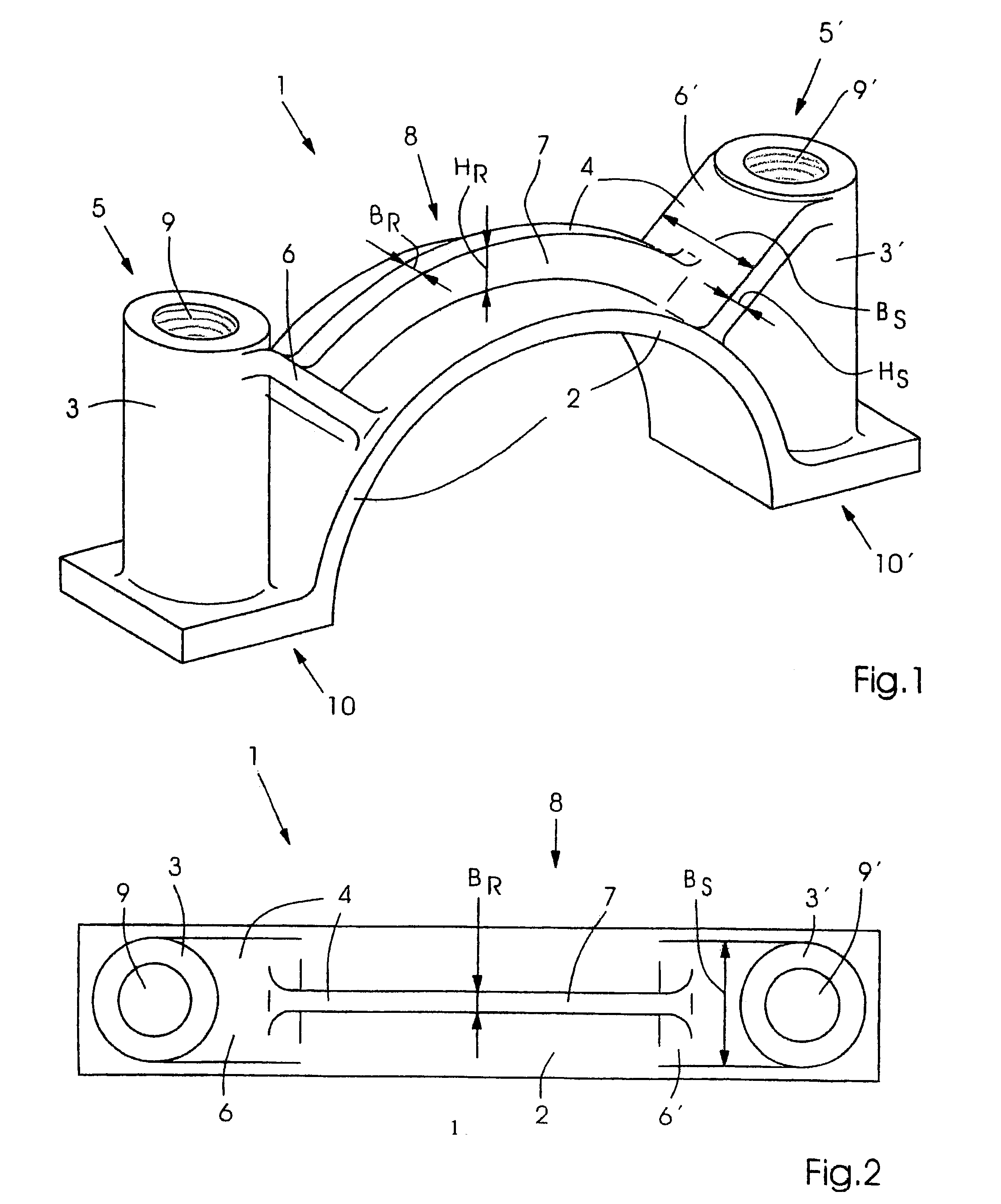 Bearing cover for a crankshaft bearing of an internal combustion engine