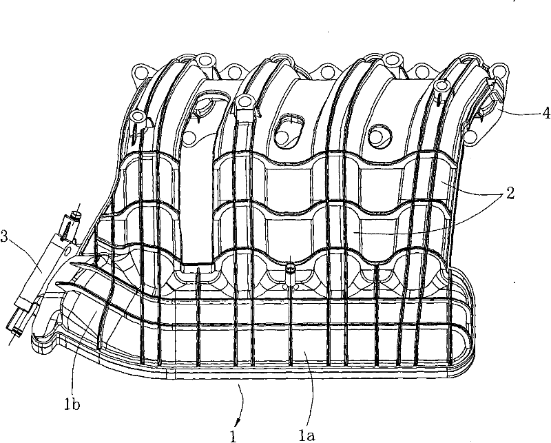 car engine intake manifold