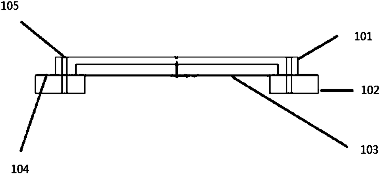 Suspension structural microwave filter and manufacturing method thereof