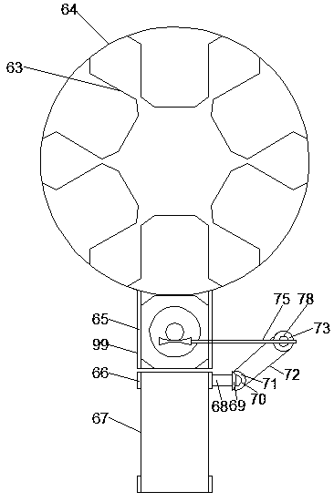 Automatic placement and recovery device of traffic cone