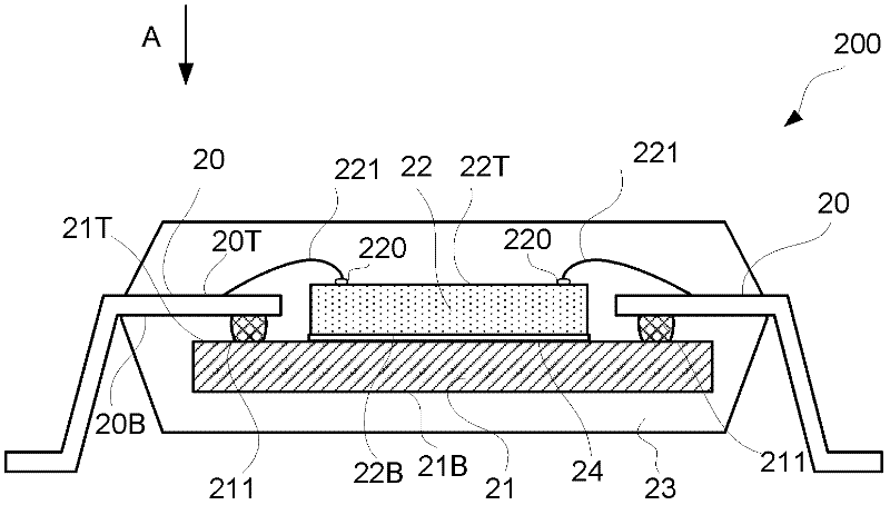 Stacked Chip Packaging Structure, Synchronous Rectifying Module And Converter Module