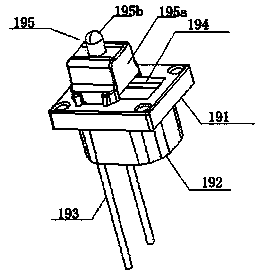 Alternating current electric car charging connecting device