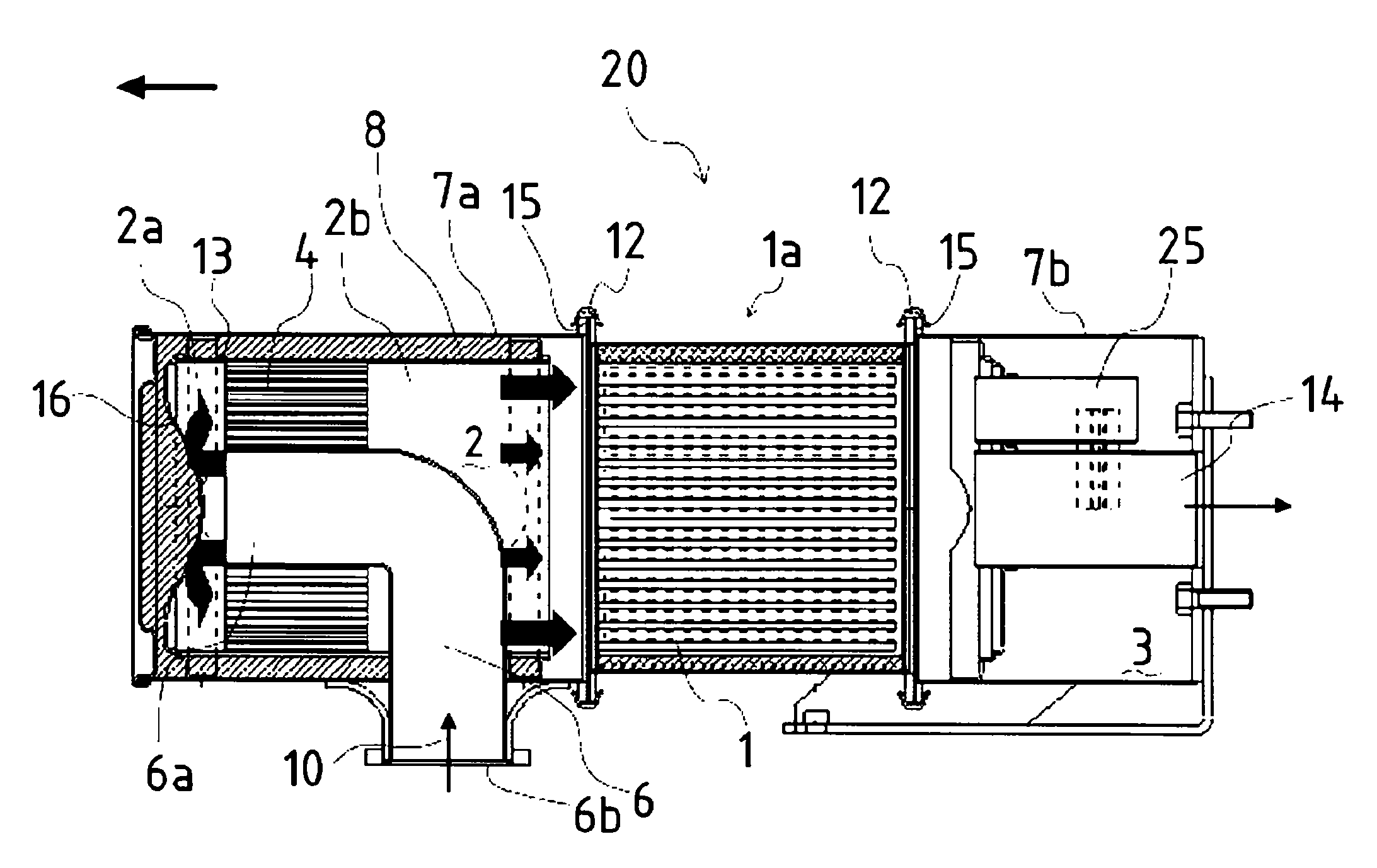 Black Exhaust Purification Apparatus For Diesel Engine