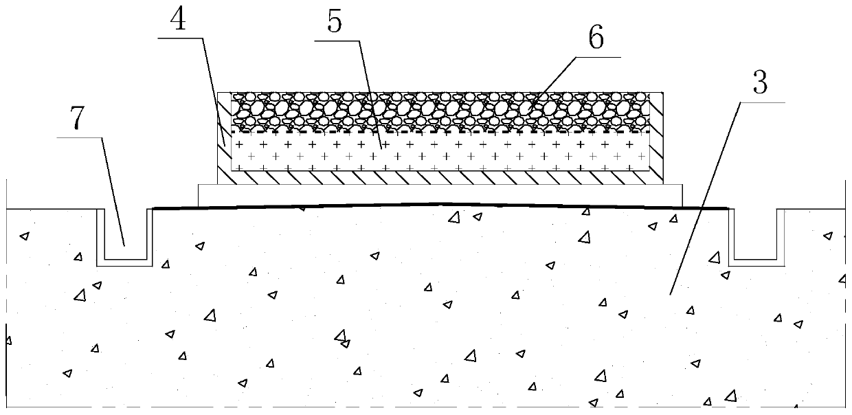 Anti-rise U-shaped roadbed structure and design method thereof