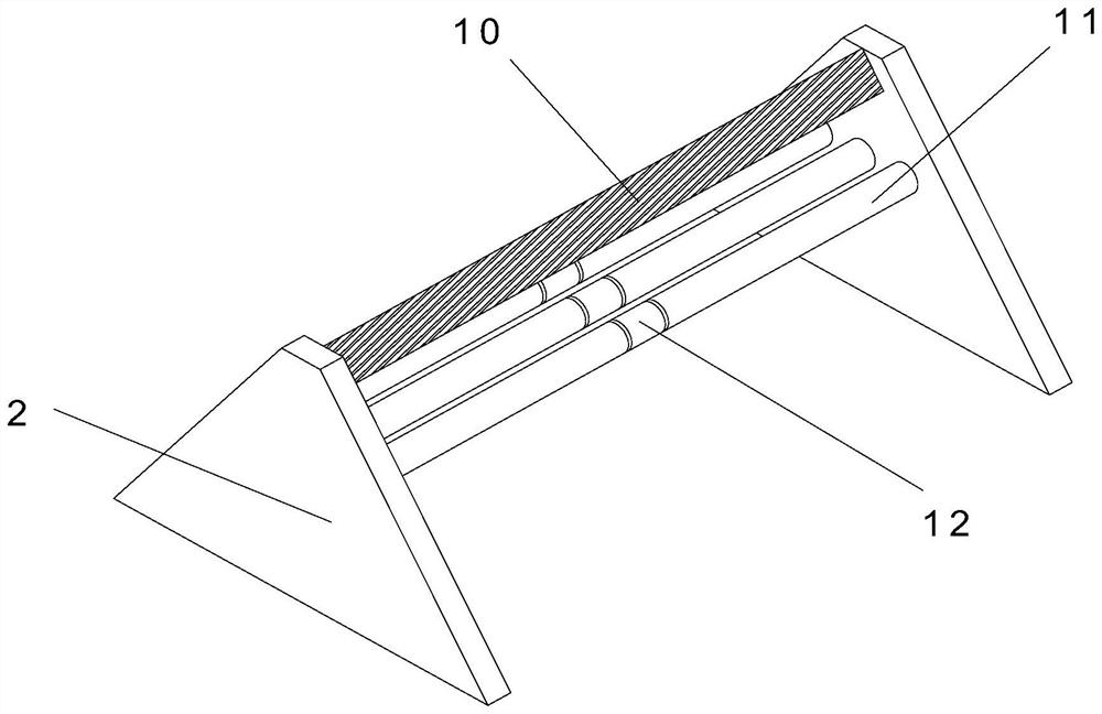 Novel sludge storage bin and environment comprehensive treatment system