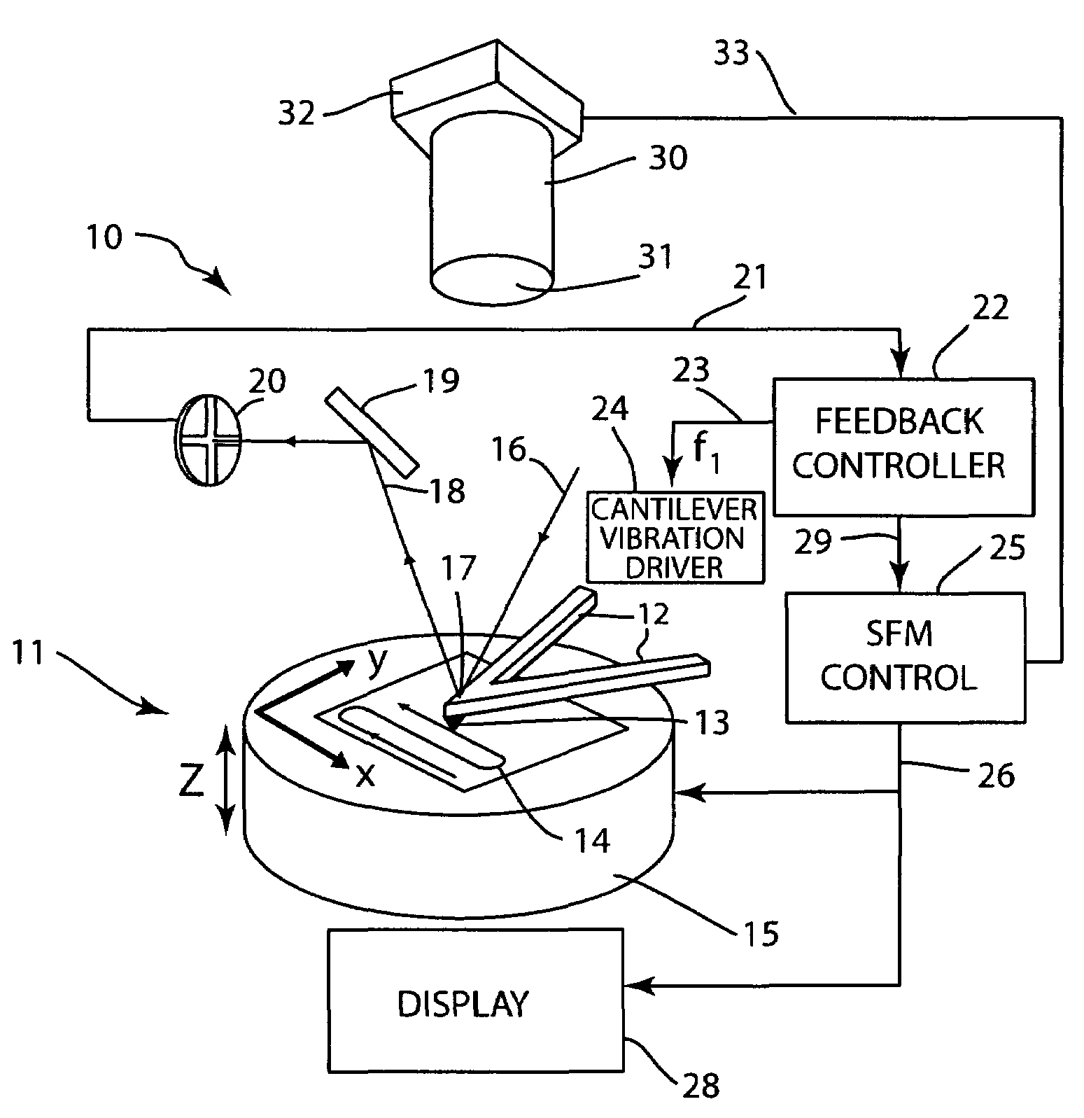 Plastic cantilevers for force microscopy