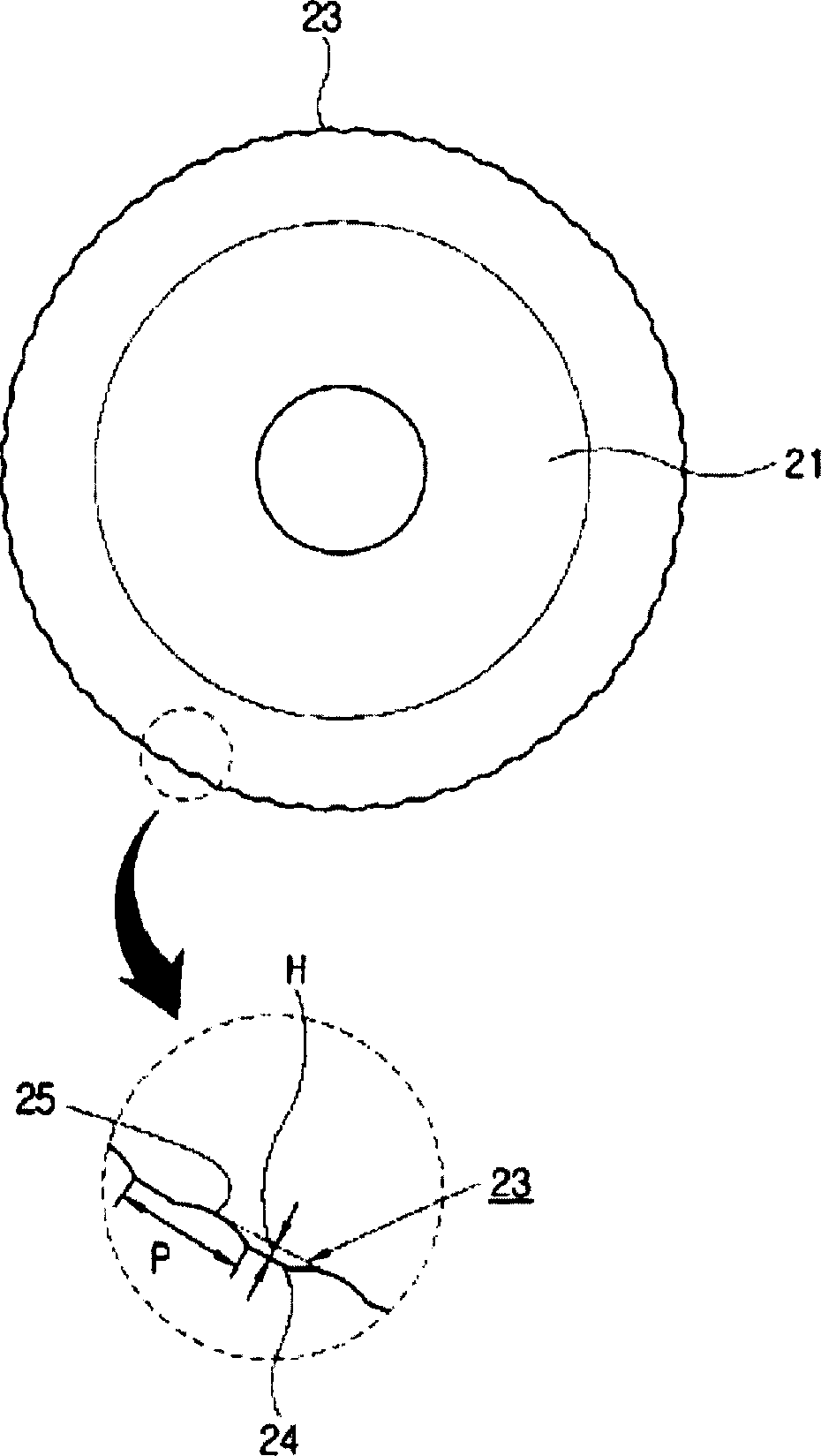 Roller scraping cutter