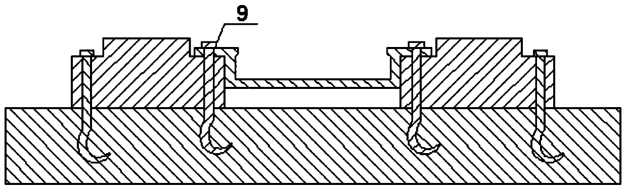 Rail fixing seat for rail transit