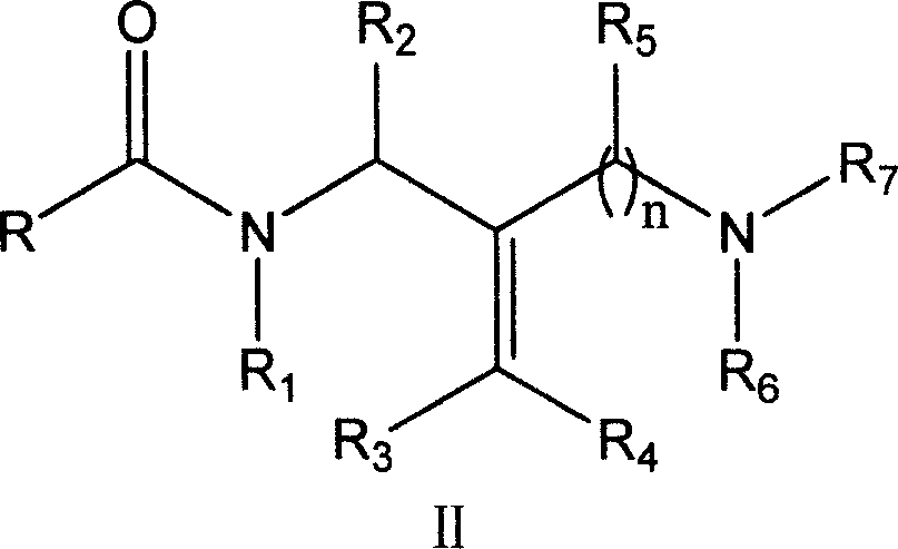 Diamine compound for resisting hepatitis B virus and its preparation method and its application