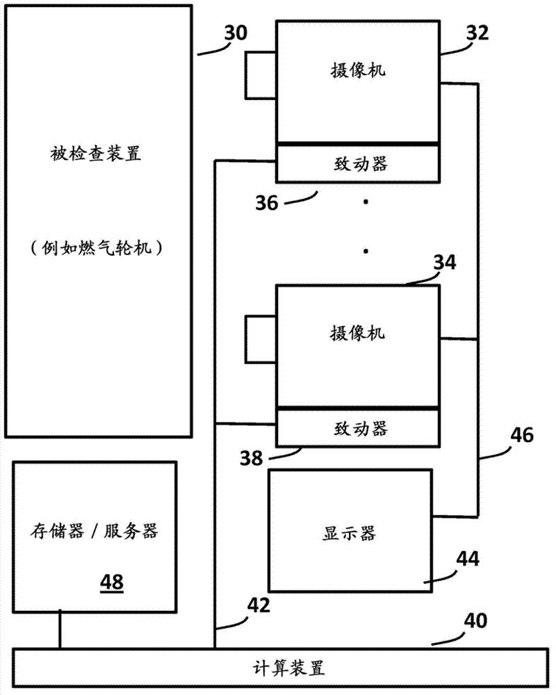 System and method for side by side virtual-real image inspection of a device
