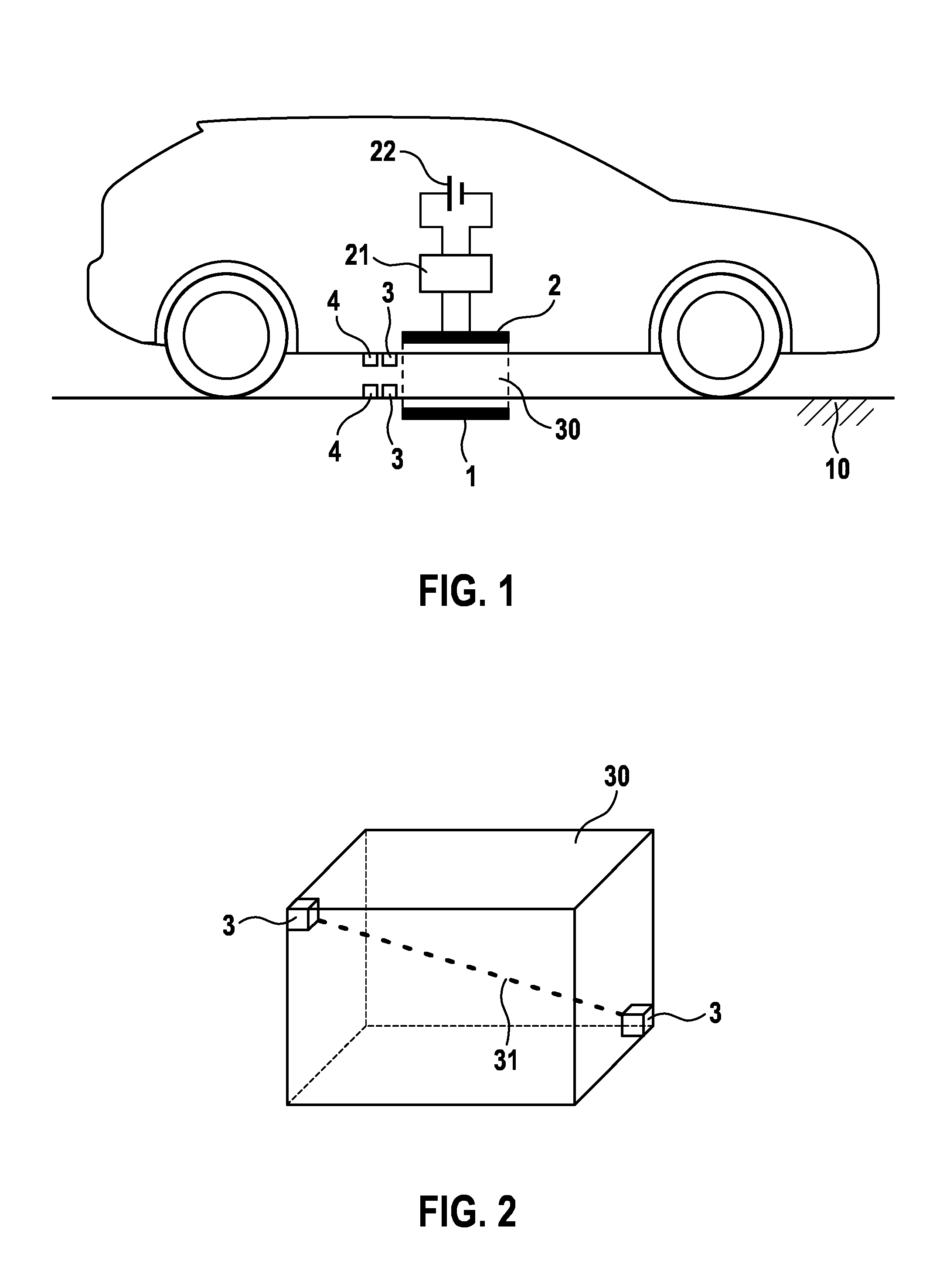 Device for inductively transmitting energy and method for operating an inductive energy-transmission device