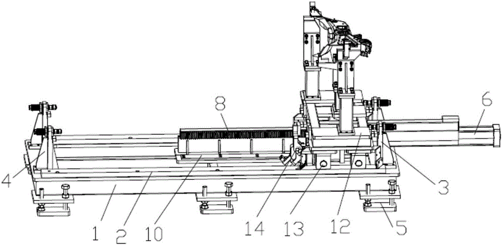 Sliding table mechanism