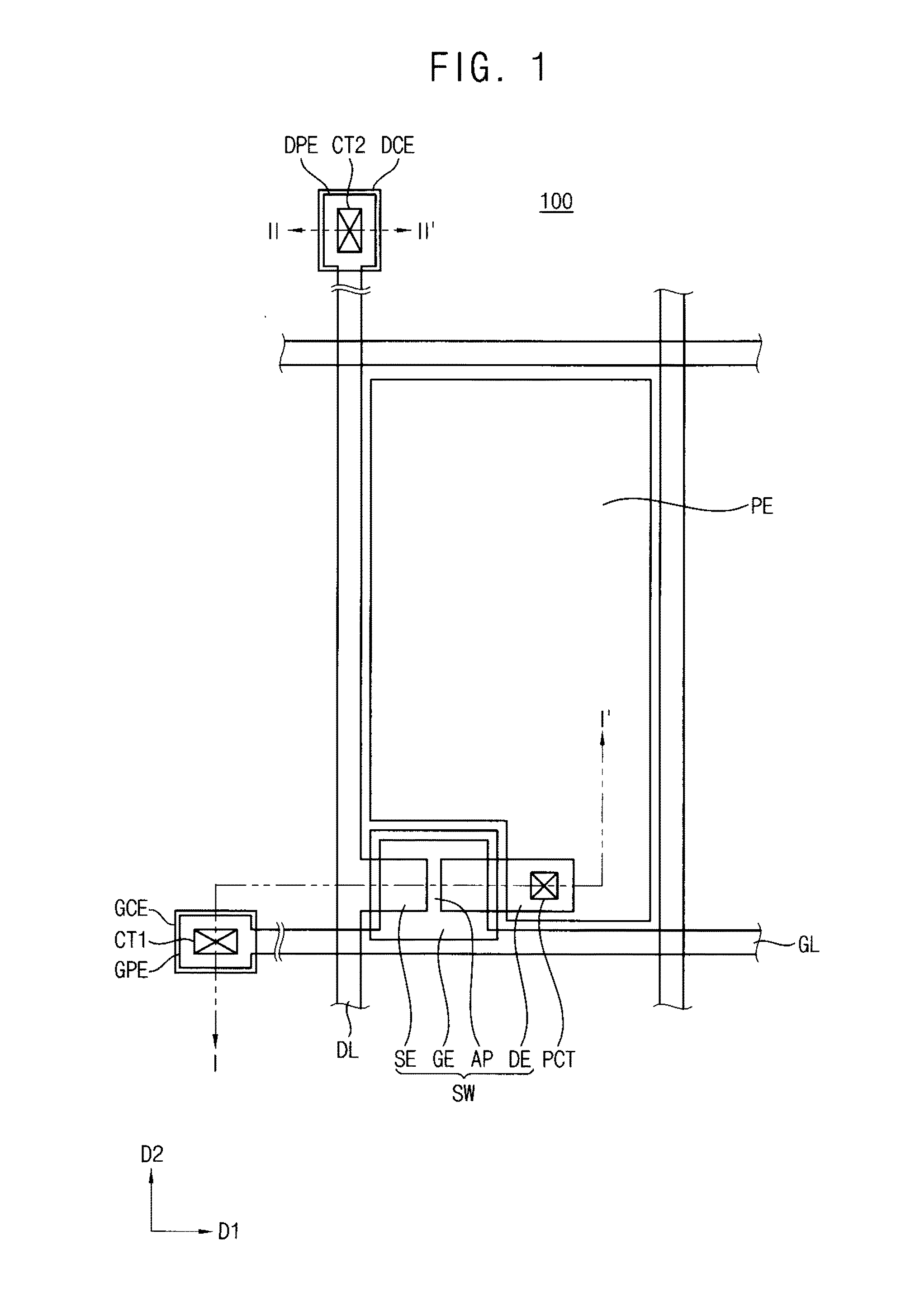 Etching composition and method of manufacturing a display substrate using the same