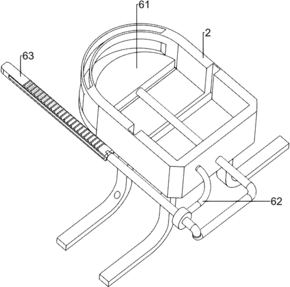 A kind of equipment for crushing and collecting sweet potato starch lumps