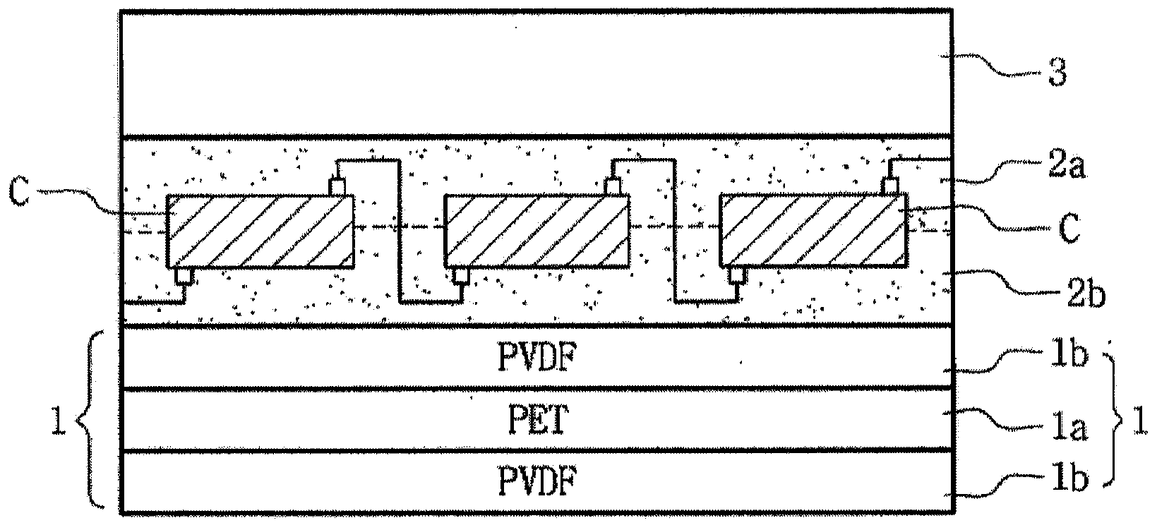 Back sheet for a solar cell module, and solar cell module comprising same