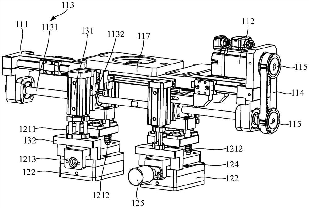 Battery cell casing device and battery production system