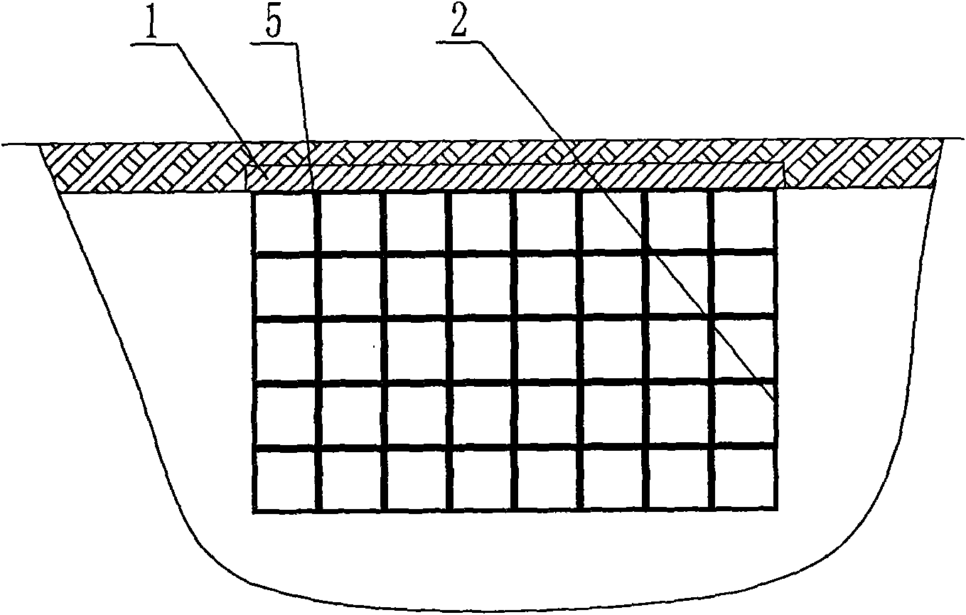 Method for manufacturing energy storage underground water tank and support member for energy storage underground water tank