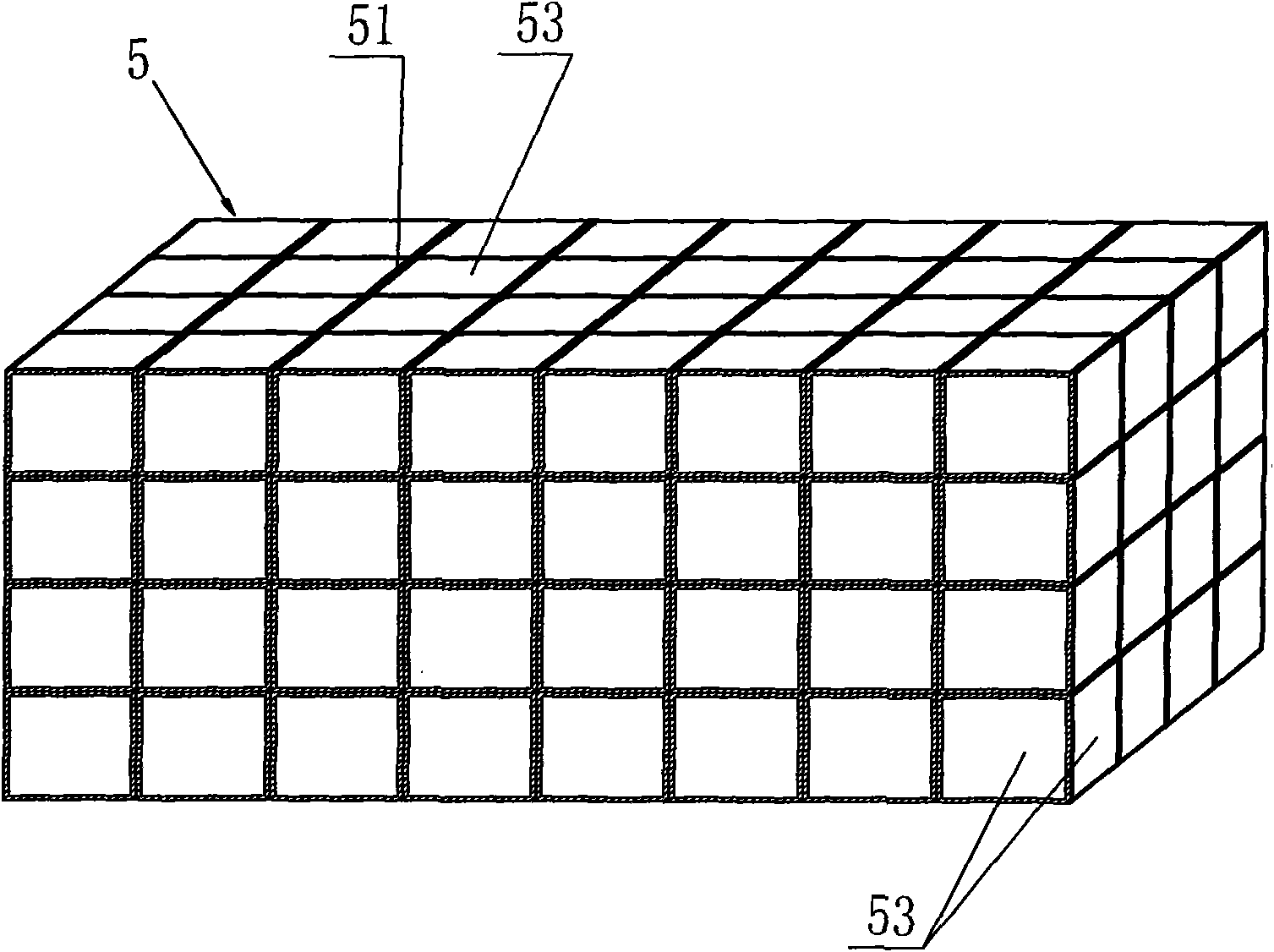 Method for manufacturing energy storage underground water tank and support member for energy storage underground water tank