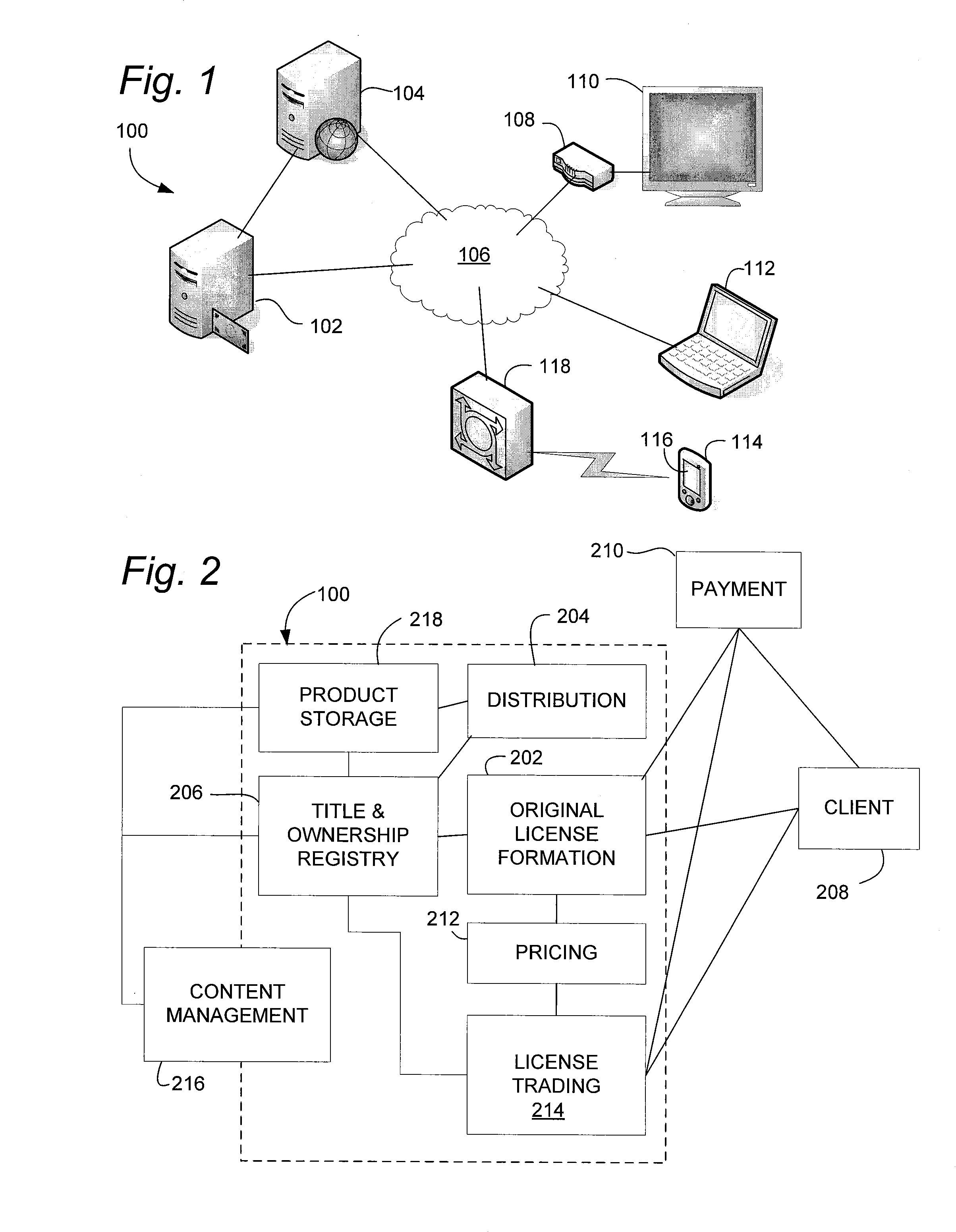 Trading and distribution system for audio-video content