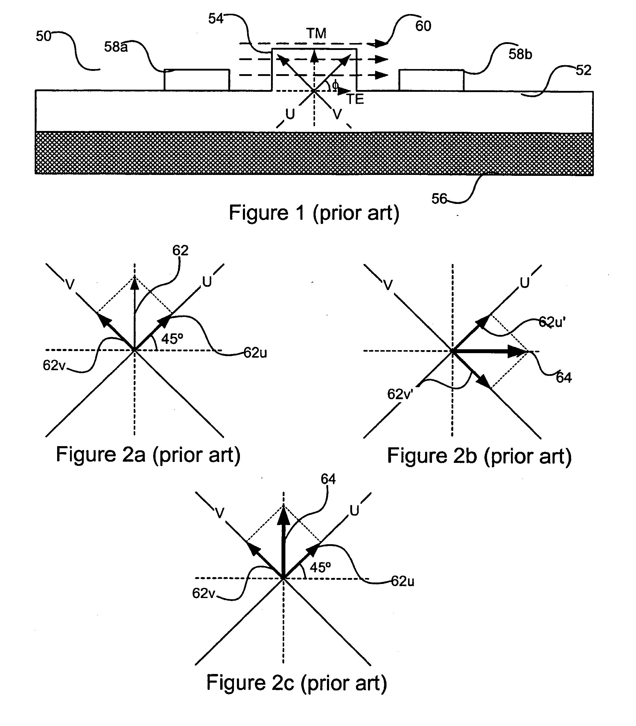 Method and apparatus for enhancing the extinction ratio in mode converters
