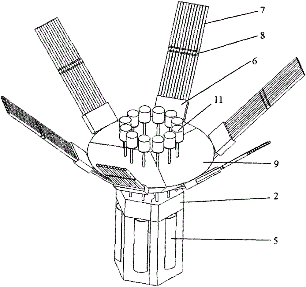 A nuclear reactor for the surface of the moon