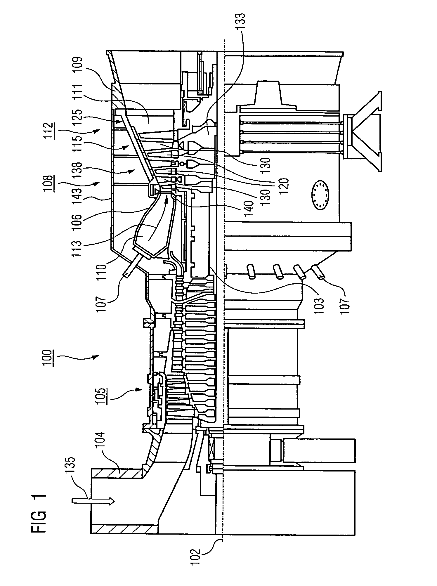 Method of minimizing the gap between a rotating turbine blade and a casing of a turbine, a turbine, and a method of determining the wear behavior of a wheel of a rotor