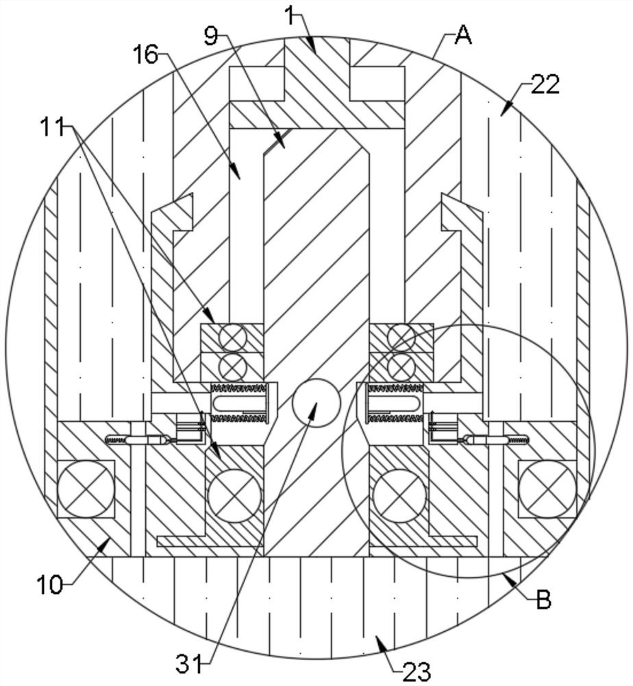 Bidirectional rigid controllable gas spring with high connectivity