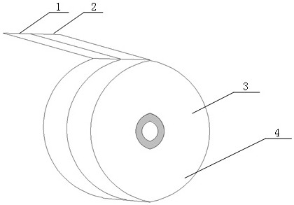 Manufacturing method of double-end mica tape