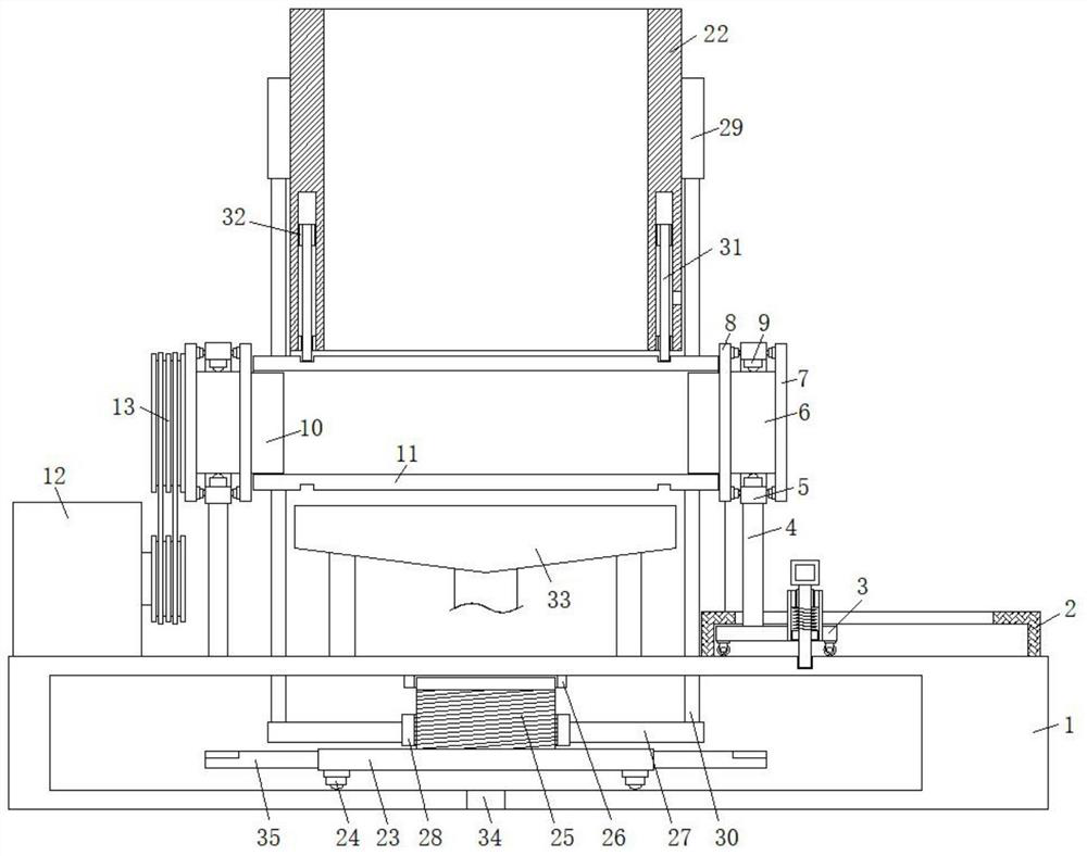 A milling device for the production of medium gray antirust pigments