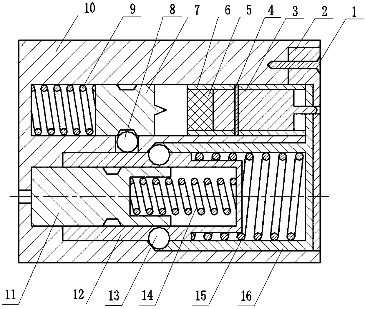 Delay firing mechanism utilizing low overload