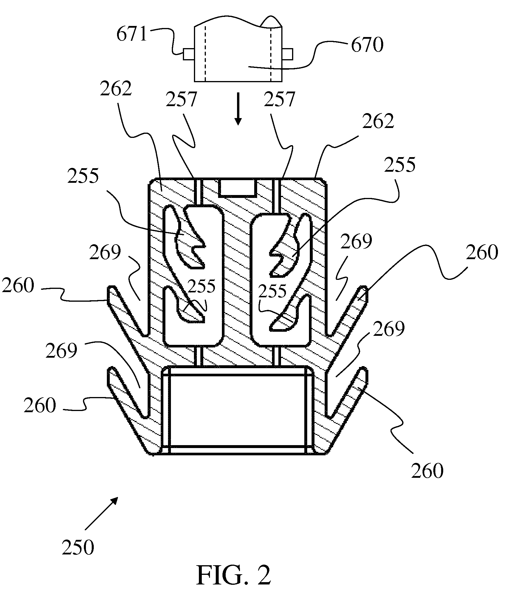 Vehicle clip method and apparatus