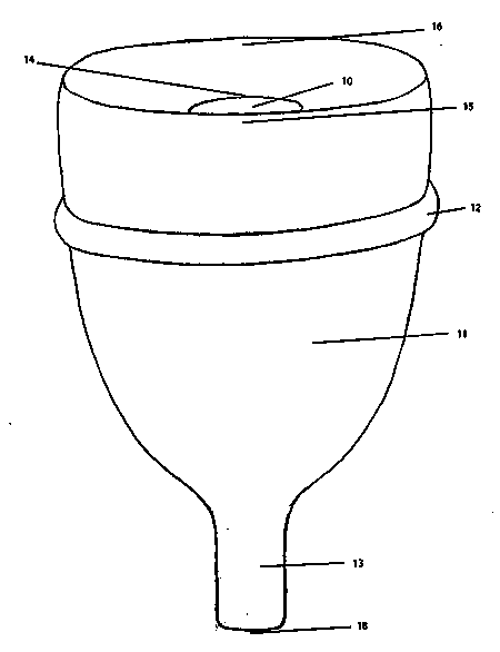 Remote-controlled liquor drainage menstruation cup